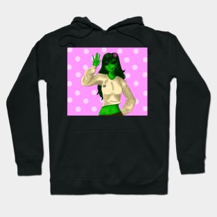 Sweet Cactus Girl Hoodie